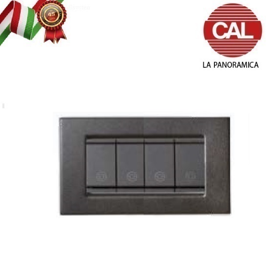 PLACCA VIMAR IDEA IN METALLO E LEGNO LA PANORAMICA CAL - Foto 3 di 25