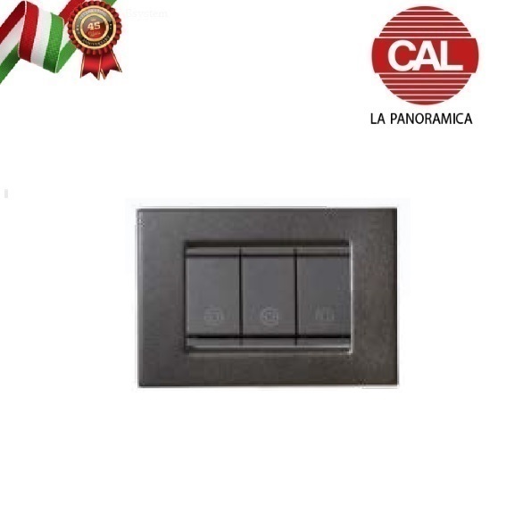 PLACCA VIMAR IDEA IN METALLO E LEGNO LA PANORAMICA CAL - Foto 2 di 25