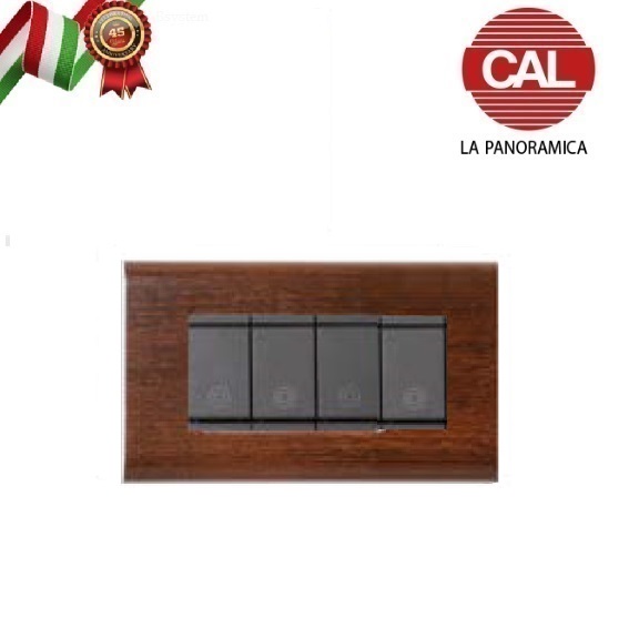 PLACCA VIMAR IDEA IN METALLO E LEGNO LA PANORAMICA CAL - Foto 12 di 25