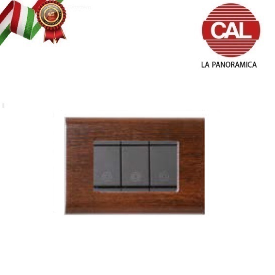 PLACCA VIMAR IDEA IN METALLO E LEGNO LA PANORAMICA CAL - Foto 11 di 25