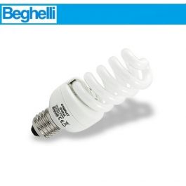 Beghelli Compact spiral lampada lampadina risparmio energetico 11W E14 fredda
