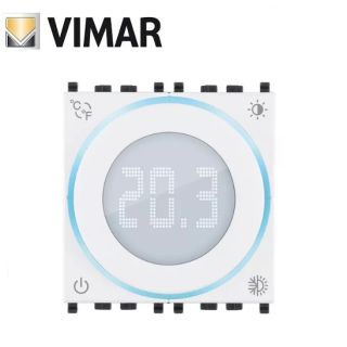 TERMOSTATO DA INCASSO WIRELESS VIMAR 02973.B BIANCO