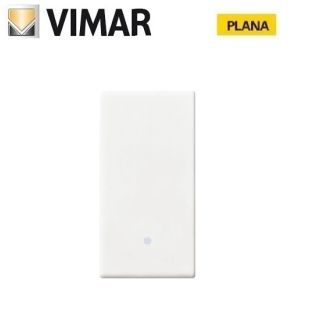 TASTO INTERCAMBIABILE A PUNTO VIMAR PLANA 14021.1 BIANCO