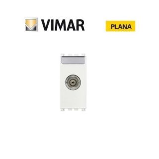 PRESA CONNETTORE BNC A SALDARE BIANCO 14361