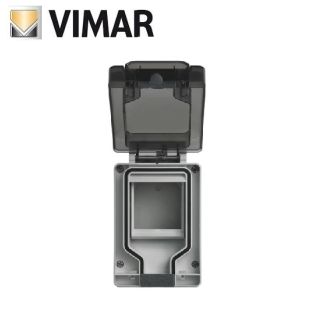 CONTENITORE A SPINA INSERITA IP66 2M PER SERIE VIMAR EIKON, PLANA E ARKè 14962