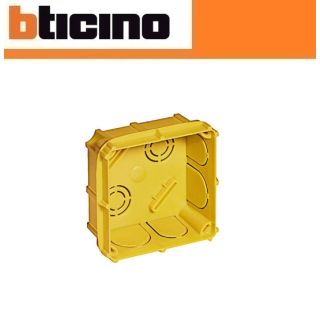 SCATOLA DERIVAZIONE 87x87x44mm INCASSO BTICINO MULTIBOX 16201