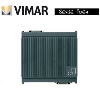 SUONERIA ELETTRONICA 3 SEQUENZE SONORE VIMAR IDEA 16420 GRIGIO