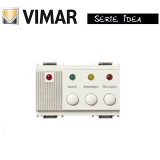 UNITA ELETTRONICA DI RISPOSTA 3 MODULI VIMAR IDEA 16456.B BIANCO
