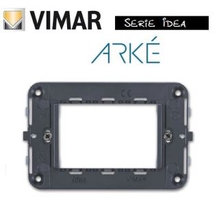 SUPPORTO 3 POSTI 16723 VIMAR PER COMANDI ARKE' E PLACCA IDEA