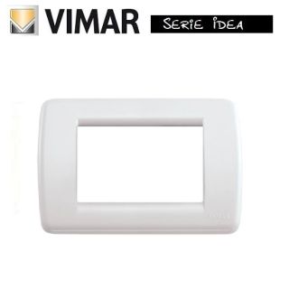 PLACCA RONDO 3 POSTI BIANCO IDEA 16763.04
