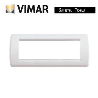 PLACCA RONDO 6 POSTI GRIGIO GRAFFITE VIMAR IDEA 16766.04
