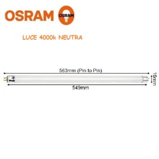 TUBO FLUORESCENT 24W/865 OSRAM LUCE 4000k