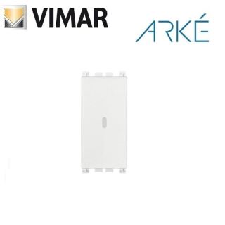INTERRUTTORE ILLUMINABILE 10AX ASSIALE VIMAR ARKE' 19100.B BIANCO