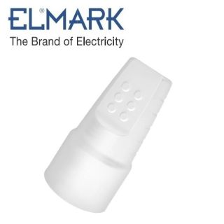 PRESA SCHUKO 16A IN GOMMA BIANCO ELMARK