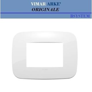 PLACCA ROUND 3P BIANCO  VIMAR ARKE 19683.84