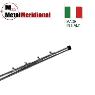 PALO TELESCOPICO ZINCATO A CALDO PER ANTENNA 12 MT