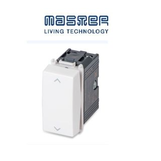 DOPPIO PULSANTE 10A 1PNO+1PNO MASTER MIX 21038