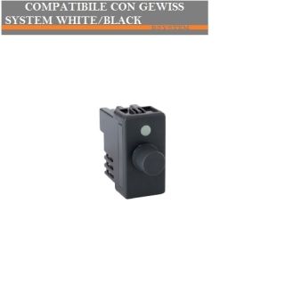 DIMMER COMPATIBILE GEWISS SYSTEM BLACK GW21803