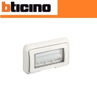 PLACCA IDROBOX 4 POSTI IP55 BTICINO MATIX 25604B BIANCO