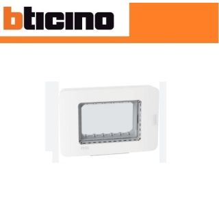 PLACCA IDROBOX 3P IP55 BIANCO BTICINO MATIX GO 28603W
