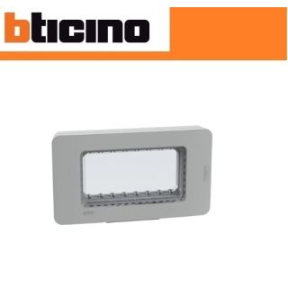 PLACCA IDROBOX 4P IP55 GRIGIO BTICINO MATIX GO 28604G