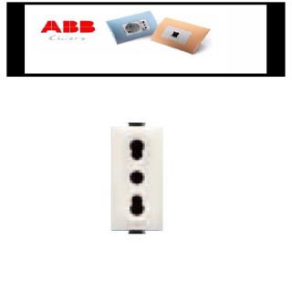 PRESA BIVALENTE 2P+T 10/16A ABB CHIARA 2CSK1103CH