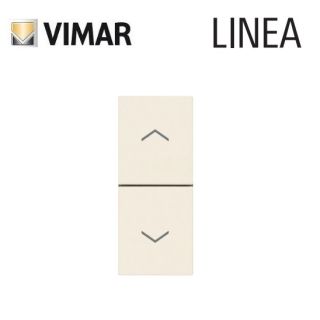 DOPPIO PULSANTE INTERBLOCCATO ALLINEATO VIMAR LINEA 30062.C CANAPA