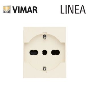 PRESA SCHUKO 16A VIMAR LINEA 30210.C CANAPA