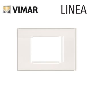 PLACCA 3P BIANCO PVC VIMAR LINEA 30653.00