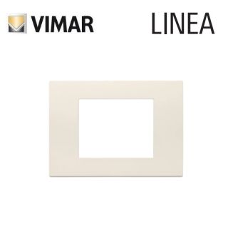 PLACCA 3P CANAPA PVC VIMAR LINEA 30653.01