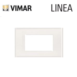 PLACCA 4P BIANCO PVC VIMAR LINEA 30654.00