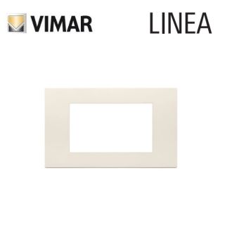 PLACCA 4P CANAPA PVC VIMAR LINEA 30654.01