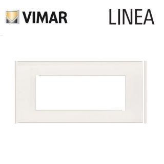 PLACCA 7P BIANCO PVC VIMAR LINEA 30657.00
