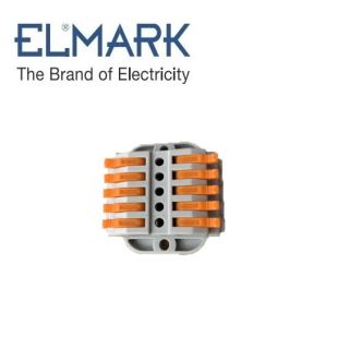 CONNETTORE ELETTRICO
MORSETTO MOLLA 5 INGRESSI 5 USCITE 4mmq