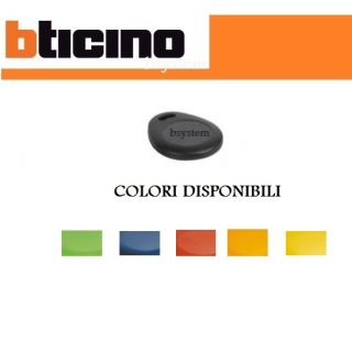 BADGE BTICINO PULSANTIERA LINEA 3000 PROGRAMMAMILI APRIPORTA 348260