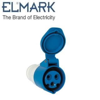 PRESA MOBILE 16A IP44 1P+N+T 230V