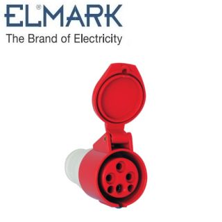 PRESA MOBILE 16A IP44 3P+T 400V