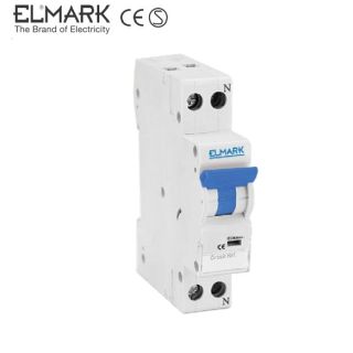 INTERRUTTORE MAGNETOTERMICO 20A 4500K 1P+N ELMARK 40294S