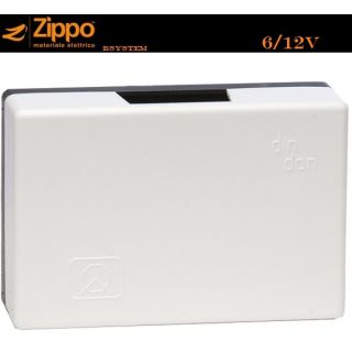 SUONERIA A DUE TONI DIN DON 12V ZIPPO 4069 COLORE BIANCO.