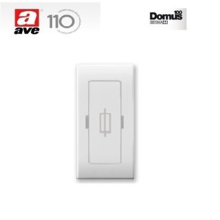 PORTAFUSIBILE MINI 1P 16A AVE DOMUS 441007.