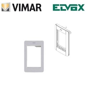 SUPPORTO + CORNICE ELVOX 1 MODULO PIXEL GRIGIO 41131.01