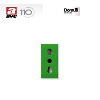 PRESA BIPASSO 10/16A AVE LIFE44 VERDE 442006/15TSV.