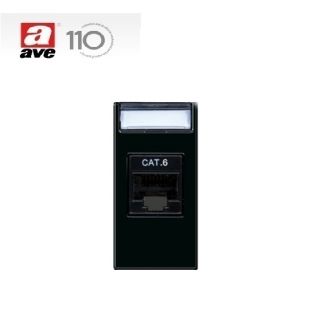 PRESA RJ45 CAT.6 UTP NON SCHERMATA AVE LIFE44  442027C6