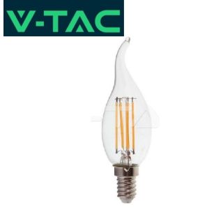 4431 LAMPADINA LED 4W E14 Candela Flame 4000K V TAC