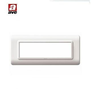 PLACCA 7P BIANCO PVC AVE 44PY07B