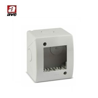 CONTENITORE 2 MODULI IP40 DA ESTERNO AVE S44 44Q02