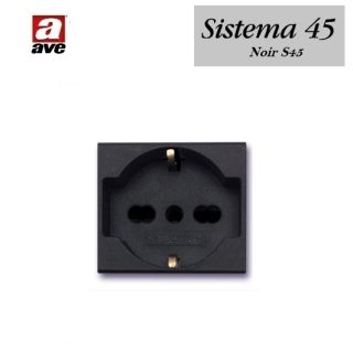 PRESA SCHUKO BIPASSO AVE S45 NOIR 45390/15TS NERO