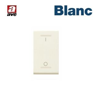 INTERRUTTORE BIPOLARE 16A AVE S45 BLANC 45910