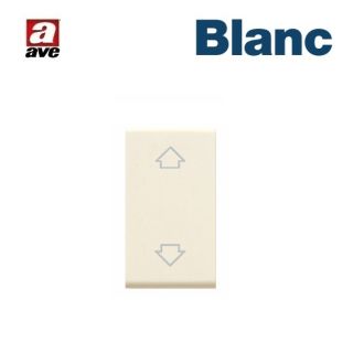 COMMUTATORE A PULSANTE AVE S45 BLANC 45953