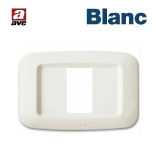 PLACCA 1 POSTO BIANCO AVE BLANC 45PY01BP